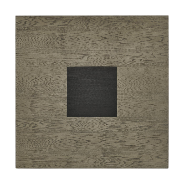 Jemma 3PC Occasional Table Set in Grey and Dark Espresso-Coffee Table & TwoEnd Table