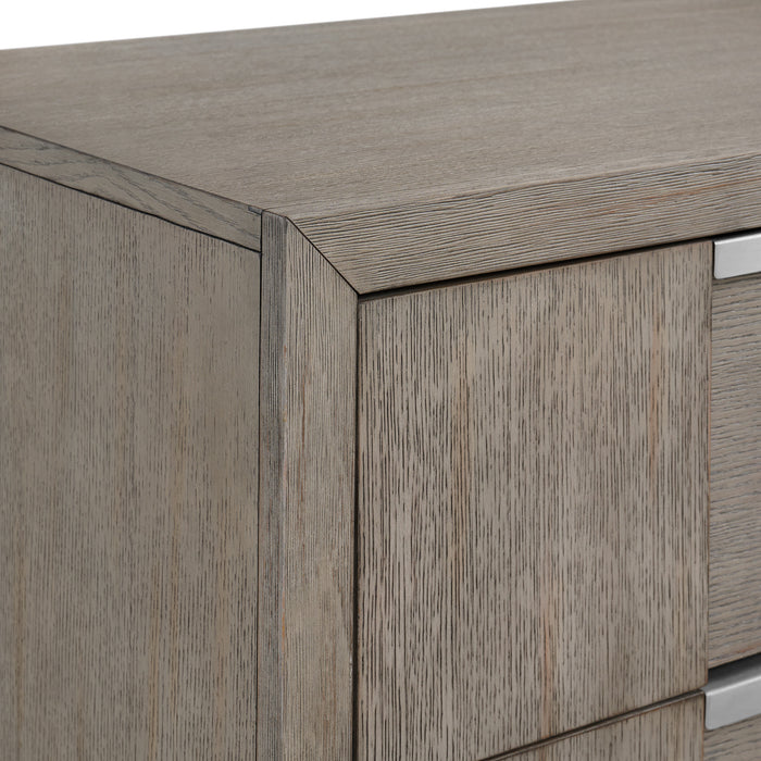 Kelis 5-Drawer Chest in Grey