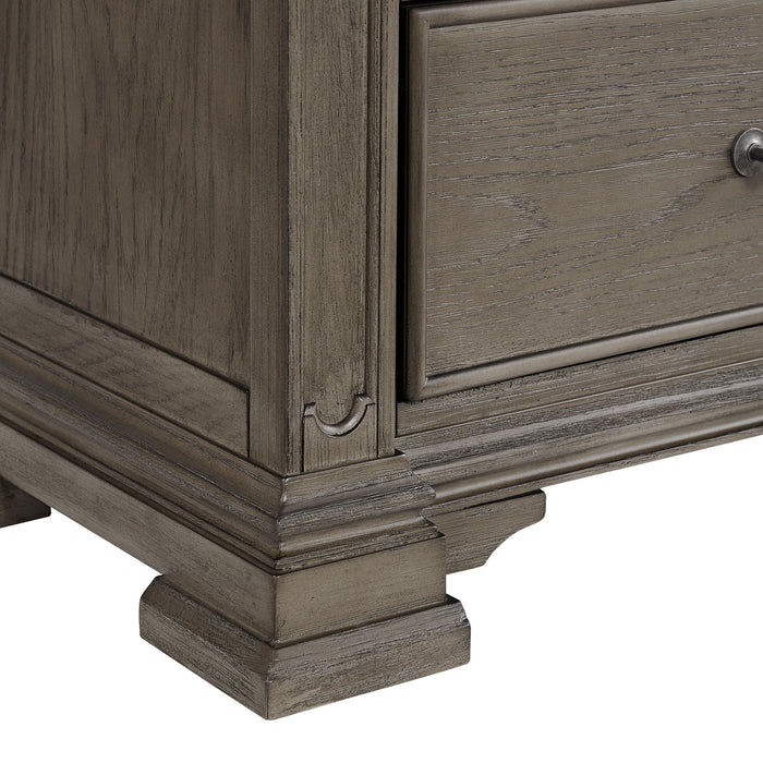 Kings Court 6-Drawer Chest in Grey