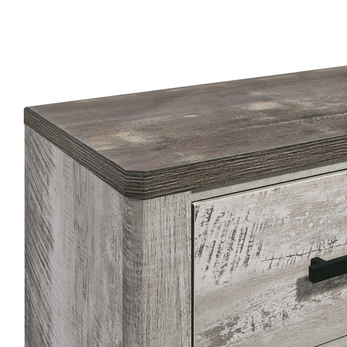 Millers Cove Dresser Two-Tone Grey (Sturdy)