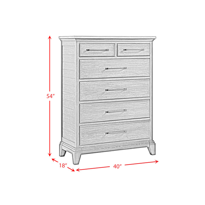 Montrose Storage Bedroom Set in Espresso & Brown