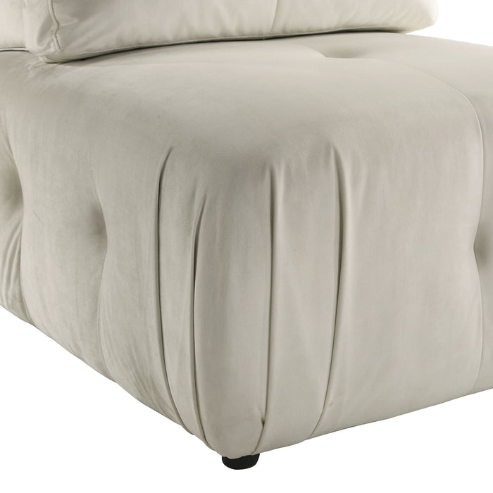 Nahla Modular Chair in Marine Cream