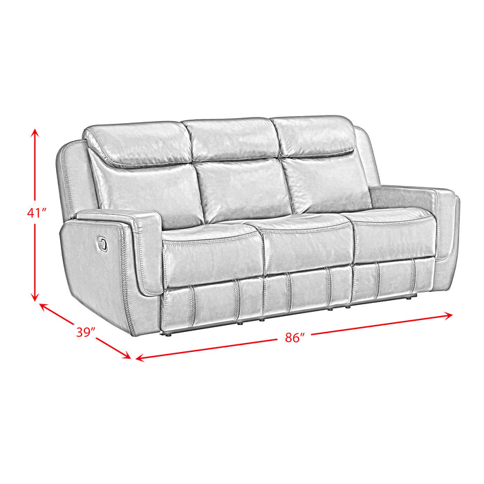 Panther 3PC Living Room Set in Neono Brown-Sofa, Loveseat & Recliner