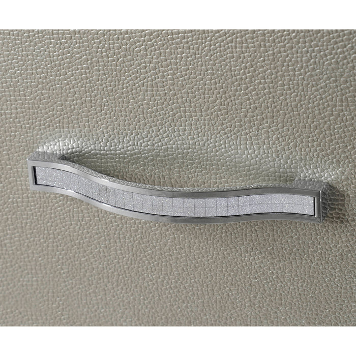 PLATINUM YOUTH TTWIN PLATFORM W/ TRUNDLE 6PC BEDROOM SET