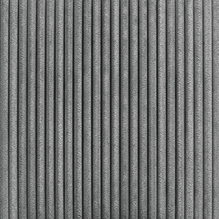 Ridgemont Dining Side Chair with Grey Fabric in Black with Grain (2 Per Carton)