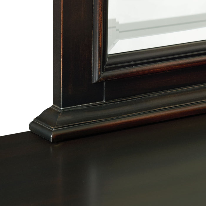 Slater Dresser & Mirror Set Black