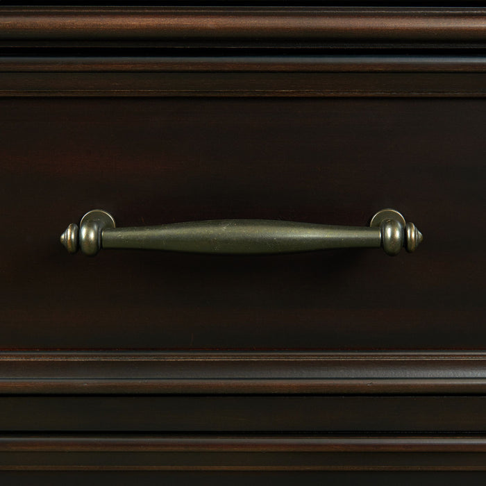 Slater Dresser & Mirror Set Black