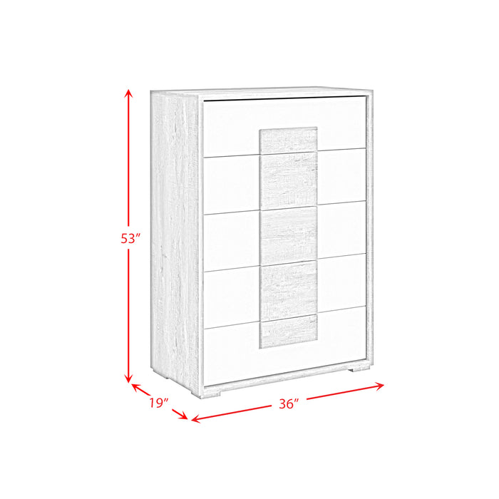 San Matteo Bedroom Set with LED