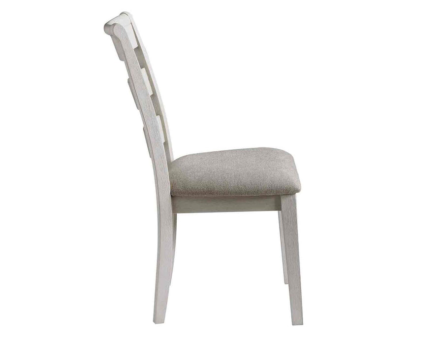 Steve Silver Pendleton Side Chair in Ivory (Set of 2)