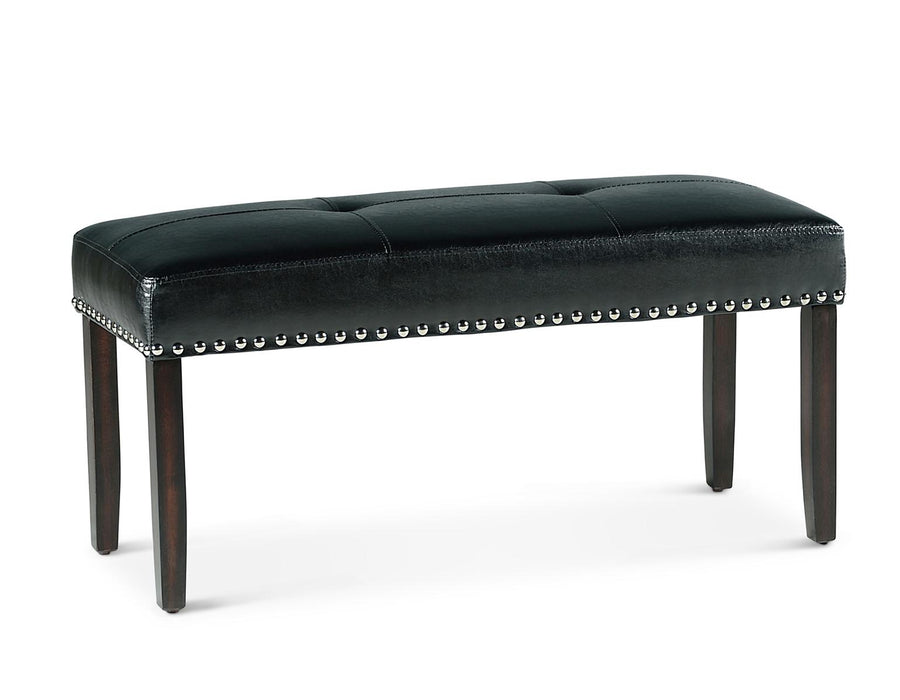 Steve Silver Westby Black Dining Bench in Ebony Wood image