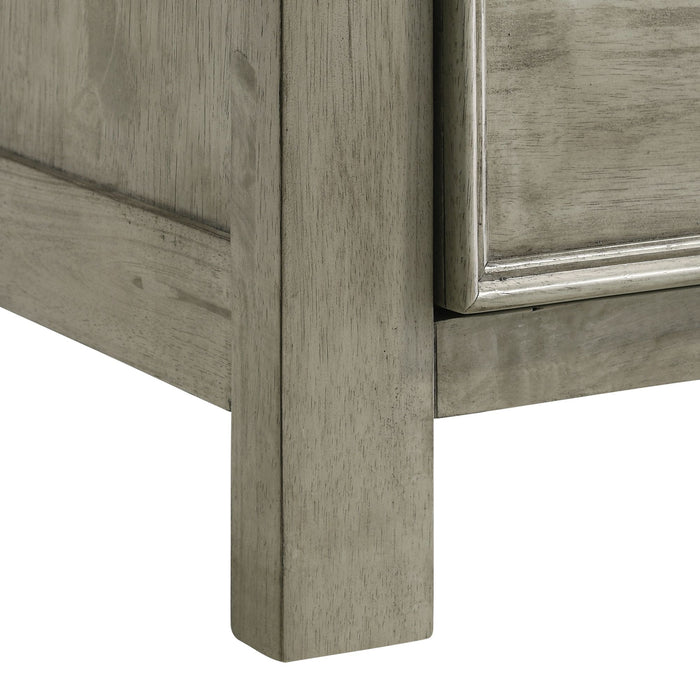 Sullivan 3-Drawer Nightstand in Drift Grey