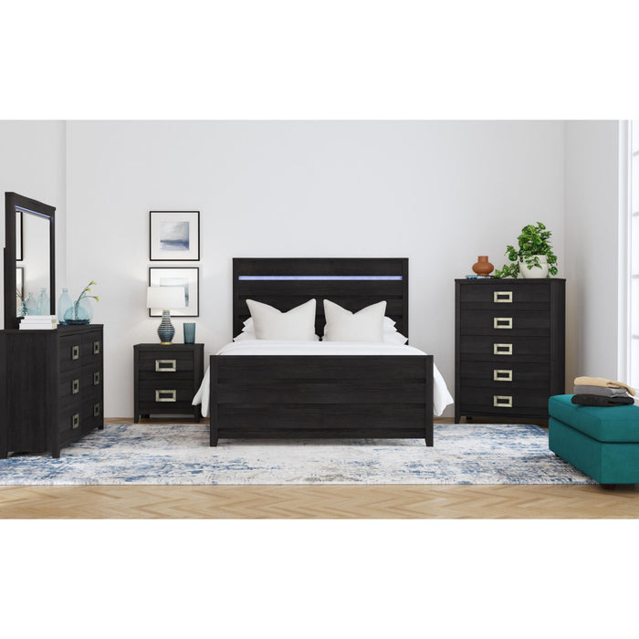 Tobias Bedroom Set with LED