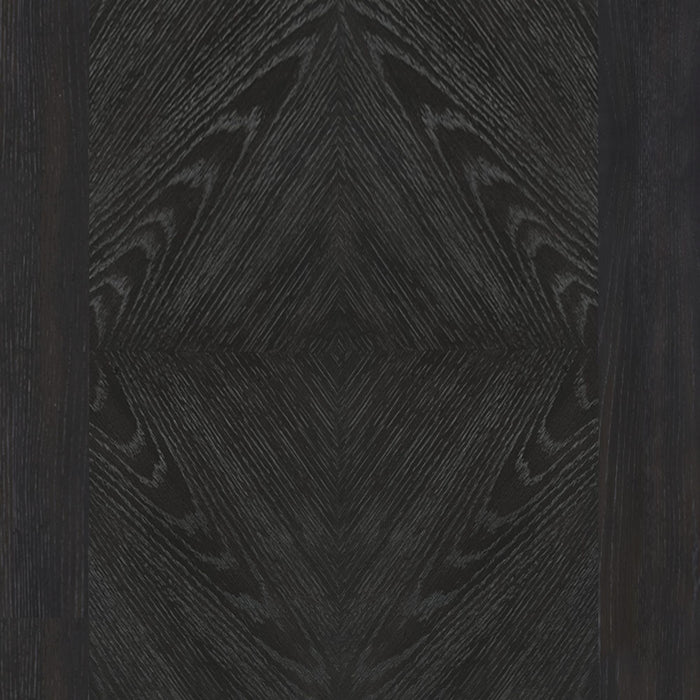 Transcend Dining Table with 22" Leaf in Charcoal