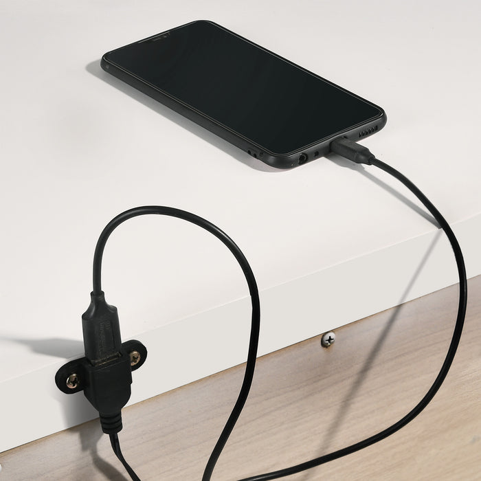 Twenty Nine Nightstand w/USB White