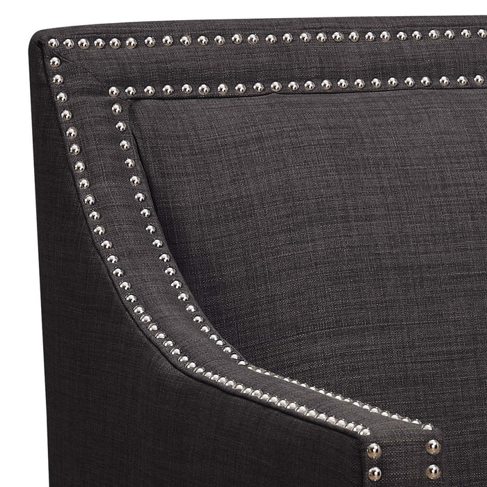 Erica 497 Chair W/Chrome Nails Heirloom Charcoal (ISTA 3)
