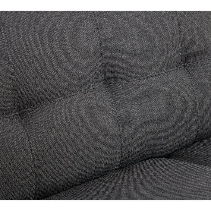 Hadley Sofa & Chair Set in Charcoal