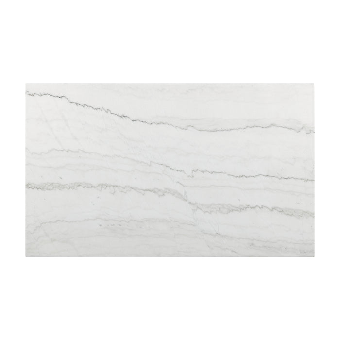 Valentino White 5PC Dining Set-Table & Four Blue Chairs