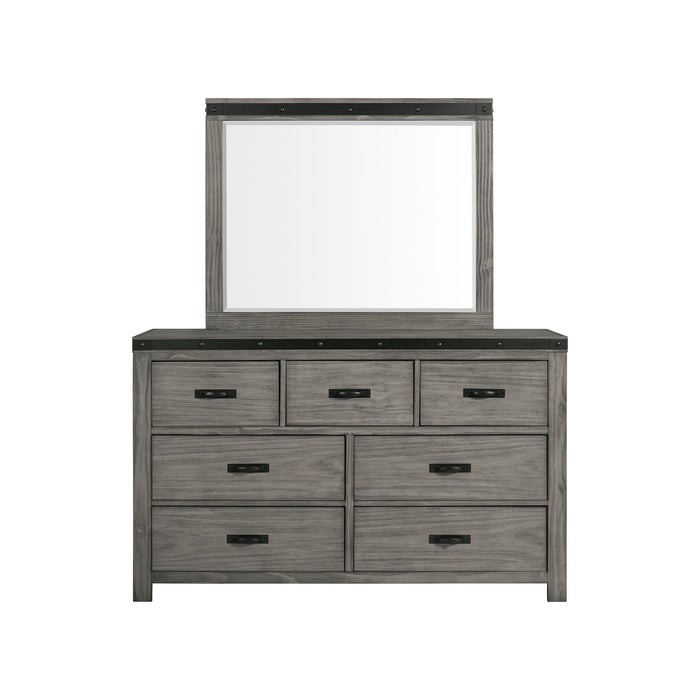 Wade 7-Drawer Dresser & Mirror Set