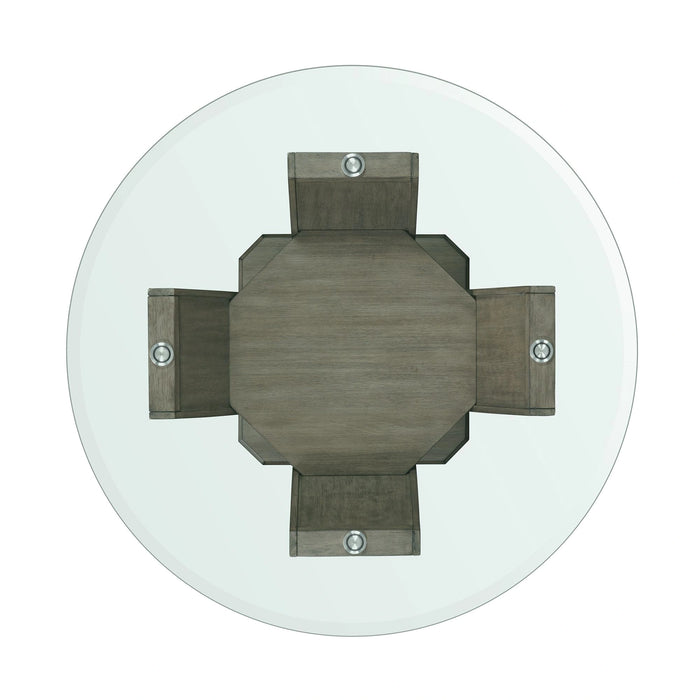 Dapper Grey Round Counter Table