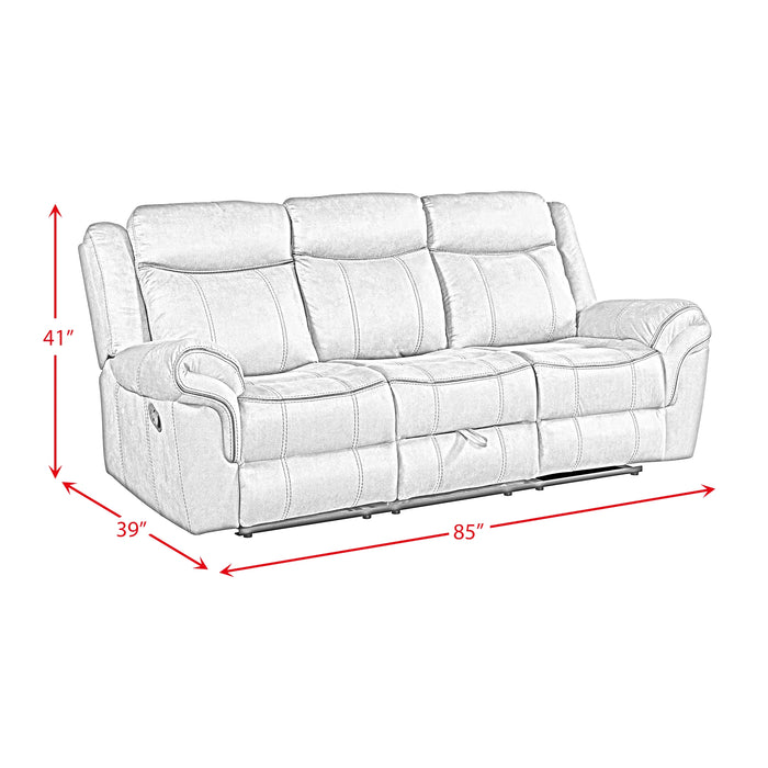 Sorrento Motion Sofa with Dropdown in T101 Brown