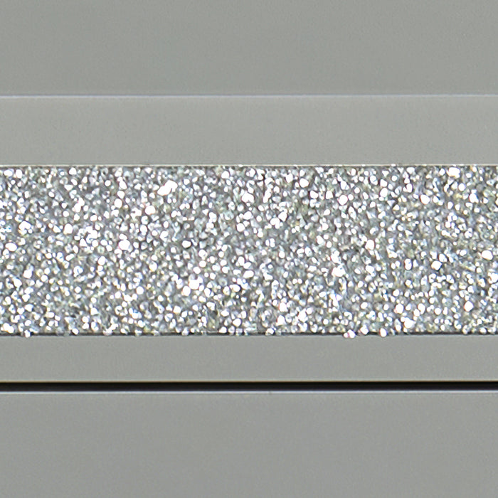 Avril 60" TV Stand in Silver