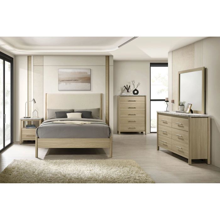 Jonas Bedroom Set in Natural