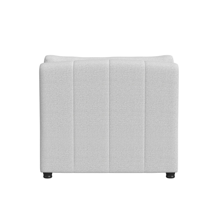 Zandara Modular Armless Chair - Olefin Beige