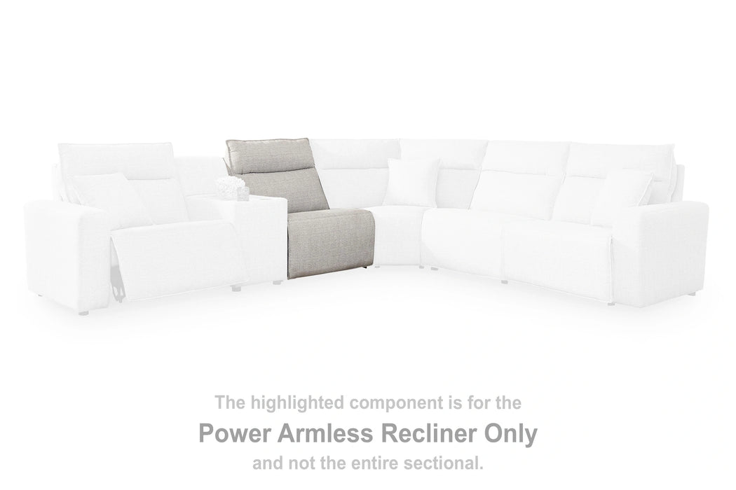Modmax II Reclining Sectional with Chaise and Audio Console