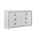 Elements International Moondance Dresser in White image