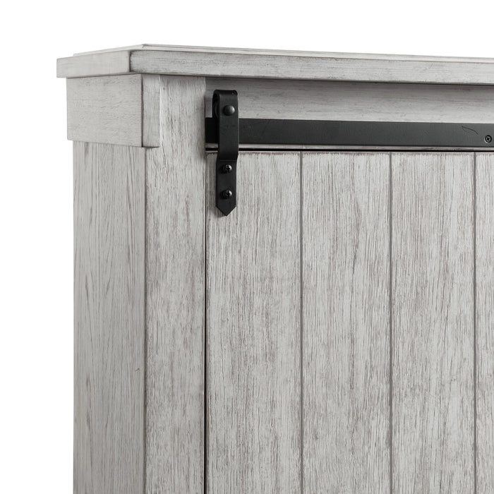 Scott Storage Bed White Finish