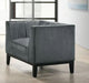 Elements International Calais Chair in Light Grey image