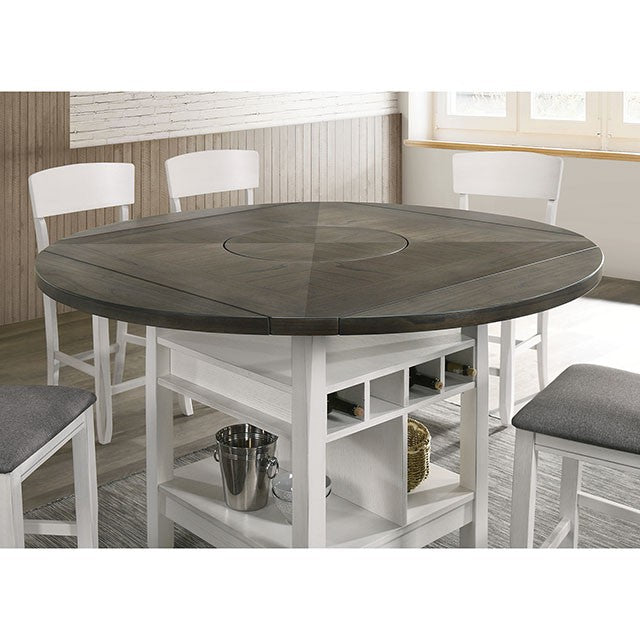 Stacie 7 PC Dining Table Set