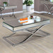 SUNDANCE Chrome Coffee Table, Chrome image