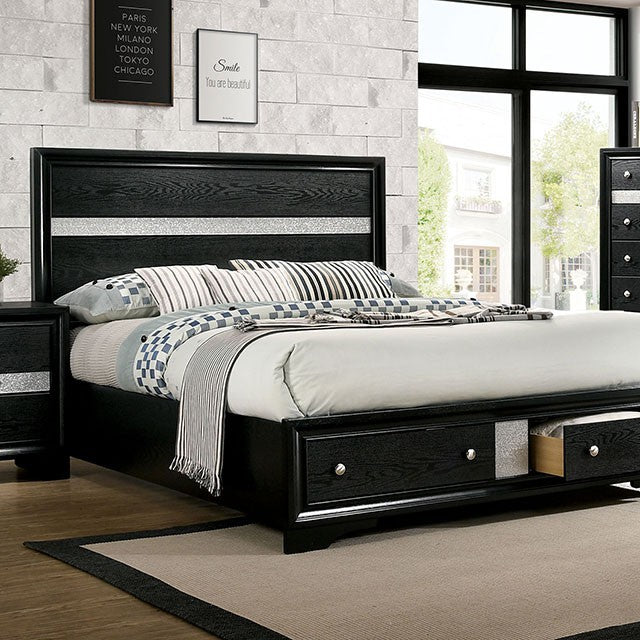Chrissy 4 Pc Queen Bedroom Set