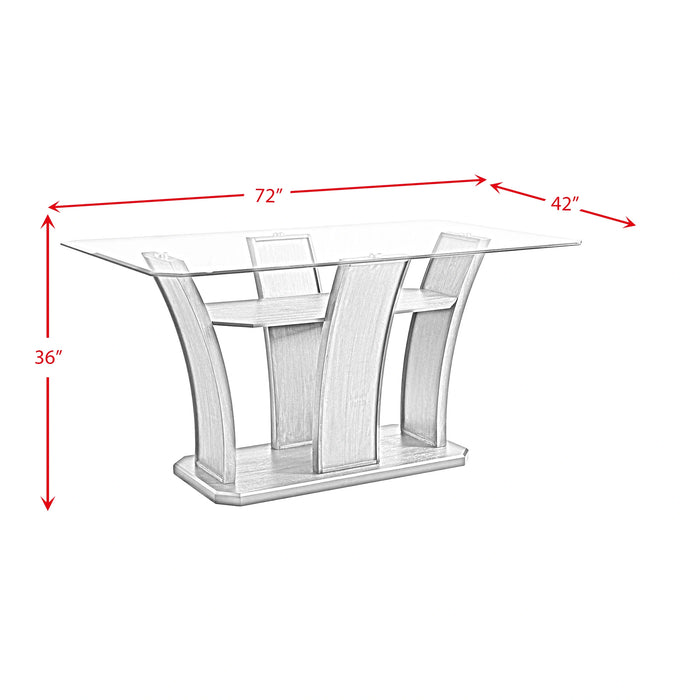 Dapper Rectangular Counter Dining Table