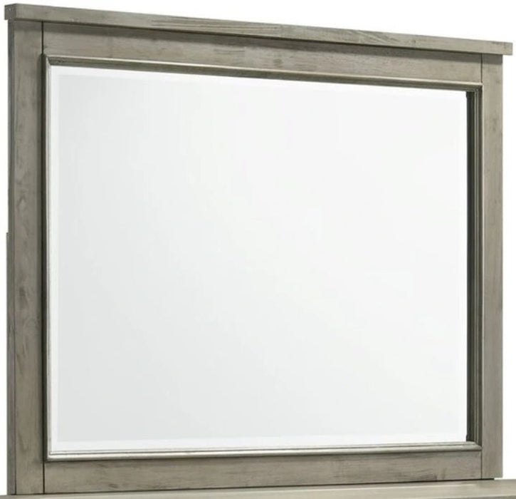 Elements International Sullivan Mirror in Drift Grey image