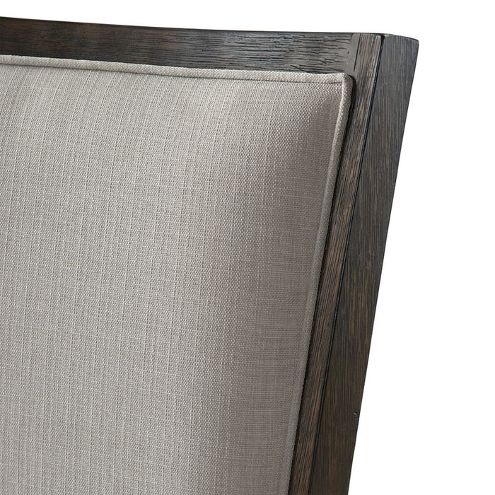 Elements International Grady Side Chair (Set of 2) in Brown