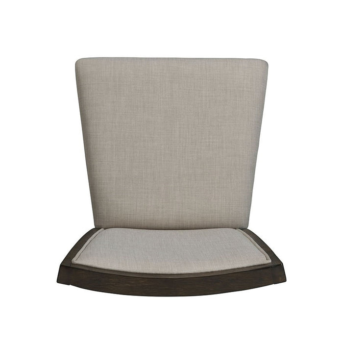 Elements International Grady Side Chair (Set of 2) in Brown