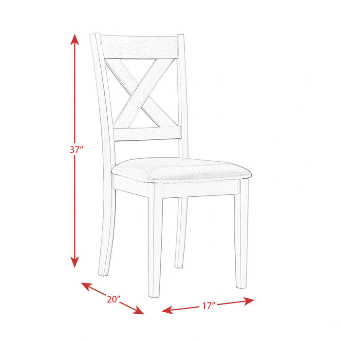 Alex 60" 7pcs Dining Set