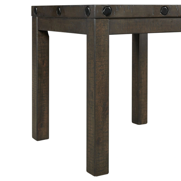 Colorado Occasional End Table w/USB/Power Charcoal