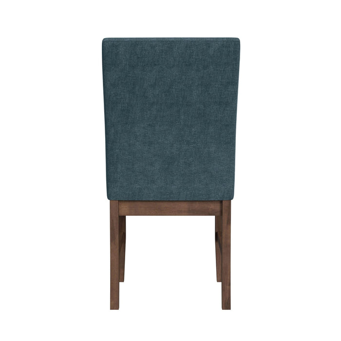 Santa Barbara Dining Side Chair with Fabric in Walnut (2 Per Carton)