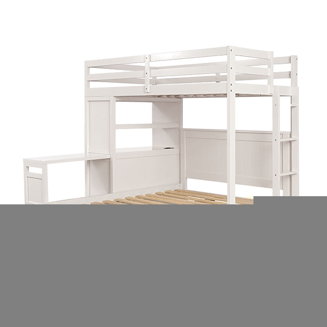 Aludra Loft Bed With Full Bed