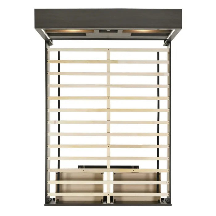 Elements International Sasha King Music Bed in Charcoal