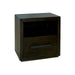 Elements International Magnum Nightstand in Grey image