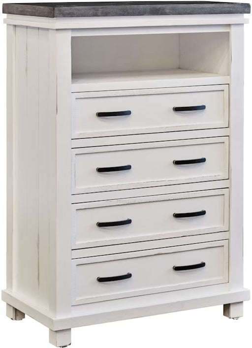 Elements International Madison Chest in White image
