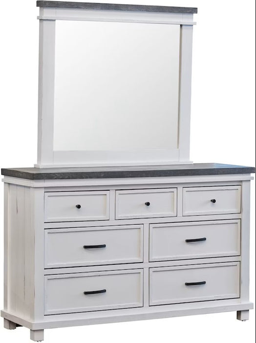 Elements International Madison Dresser in White