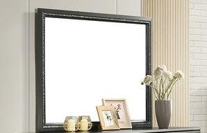 Elements International Moonstone Mirror in Gray image