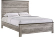Elements International Millers Cove Queen Panel Bed in Gray MC300QB image