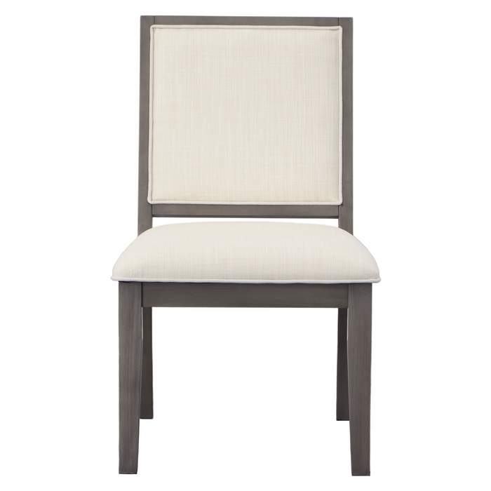Steve Silver Mila Side Chair in Washed Grey (Set of 2)
