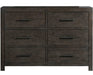 Elements International Shelby Dresser in Walnut image